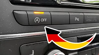 Audi A7 C7 (4G) start-stop memory activation and indicator inversion
