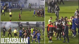 Shkupi vs Shkendija | ALBANIAN DERBY | SHVERCERAT | BIG FIGHT WITH SHKENDIJA PLAYERS | 09.11.22