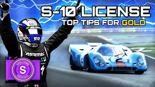 GT7: S-10 Super License Top Tips for GOLD