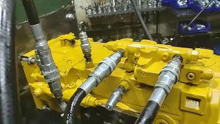 ГТС Испытания гидроагрегатов на стенде/ Testing of hydraulic units on a stand 11