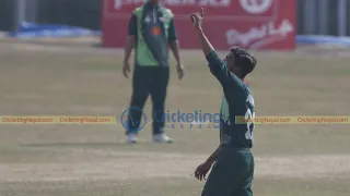 Shahab Alam excellent bowling - Army Club VS Nepal Police -- PM Cup T20 National Cricket Tournament