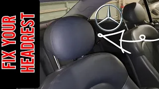 Fix the electric headrest adjuster on your Mercedes