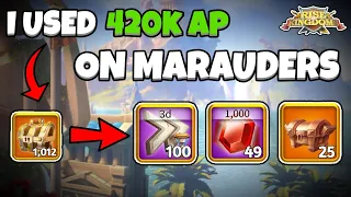 I SPENT 420,000 AP ON MARAUDERS - HERE'S WHAT I GOT | RISE OF KINGDOMS