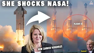 SpaceX president just revealed on the Starship Flight 4 launch schedule shocked NASA!