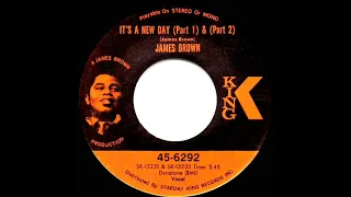 1970 HITS ARCHIVE: It’s A New Day (Parts 1 & 2) - James Brown (stereo 45)