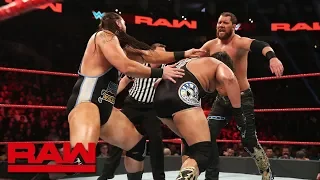 Heavy Machinery vs. The B-Team - Tag Team Gauntlet Match: Raw, March 4, 2019