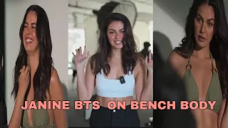 JANINE GUTIERREZ BTS SA KANIYANG BENCH BODY SHOOT !