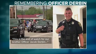 Funeral held for fallen Euclid police officer Jacob Derbin