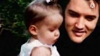 ELVIS AARON + LISA MARIE PRESLEY ‘don’t cry daddy’ in memory of the king