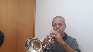 Eu me escondo em ti, Senhor eterno! Solo de trompete Fernando Lopez