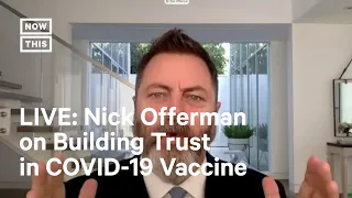 Nick Offerman Testifies on Building Trust in COVID-19 Vaccines | LIVE