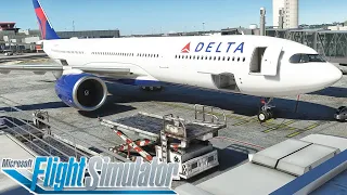 MICROSOFT FLIGHT SIMULATOR // DELTA A330NEO ATLANTA - AMSTERDAM