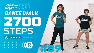 HAPPY DANCE WALK CARDIO • Walking Workout #89 • Keoni Tamayo