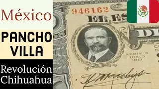 [4K UHD] Billetes de Pancho Villa - Chihuahua 1914 Revolución - México