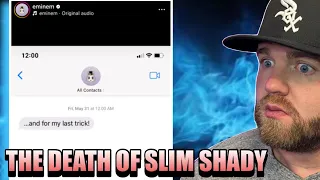 Eminem's Cryptic Messages Are Killing Me! My Eminem "Death of Slim Shady" & Prediction