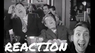 Stan Laurel & Oliver Hardy – Devil's Brother Drunk Laughing Scene  - REACTION