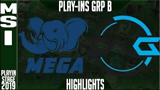 MG vs DFM Highlights | MSI 2019 Play-In Stage - Group B Day 2 | Mega Esports vs Detonation FocusMe