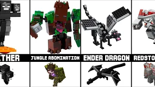 Minecraft Mobs in Lego (+Rarest Minecraft Dungeons Mobs)