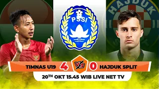 Hasil Uji Coba Timnas U19 vs Hajduk Split Tadi Malam🔴Berita Bola Hari Ini