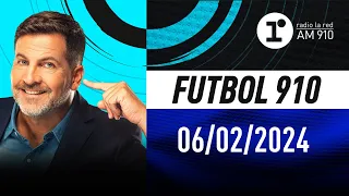 FÚTBOL 910, con Toti Pasman - EN VIVO - Martes 06/02/2024