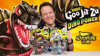 Heroes of Goo Jit Zu Dino Power Shredz & Verapz Adventure Fun Toy review!