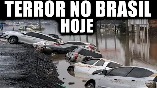 TERROR NO BRASIL HOJE! EVACUAÇÃO NO RIO GRANDE DO SUL, RIOS VOLTAM A SUBIR RAPIDAMENTE HOJE