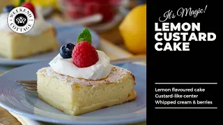Lemon Custard Cake | It's Magic!