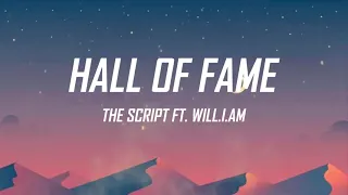 The Script ft. will.i.am - Hall of fame (Lyrics)