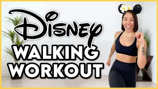 WALK AT HOME TO DISNEY SONGS! (Walking Workout)