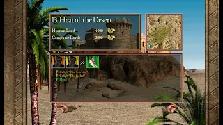 Stronghold Crusader | Mission 13: Heat of the Desert | Worlds Fastest Speed Run | Quick & Easy