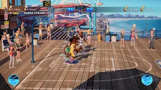 NBA 2K Playgrounds 2- Shaq and Kobe Vs. LeBron James and Bill Russell