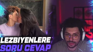 HYPE | LEZBİYENLERE HEP SORMAK İSTEDİĞİN 10 SORU VE CEVAPLARI VİDEOSUNU İZLİYOR! | Ece & Eda