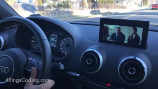 Audi Video In Motion Unlocking MMI Bypass