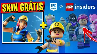 FORTNITE - COMO RESGATAR GRÁTIS A SKIN LEGO ELOÁ EXPLORADORA - PASSO A PASSO COMPLETO