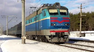 ЧС4-085 с пассажирским поездом №45
