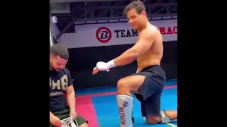 Training at The UFC Fight Night - Paulo Costa vs Jared Cannonier