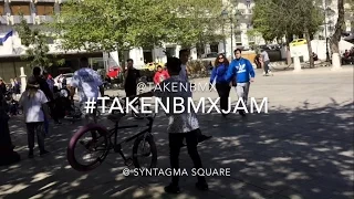 Takenbmx jam at Syntagma Square