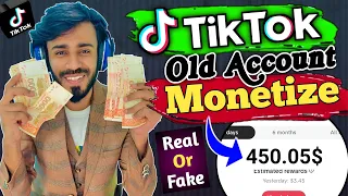 How to Monetize Tiktok Old Account in Pakistan | How to Earn money from Tiktok 2023