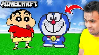 MINECRAFT EPIC BUILD BATTLE WITH SHINCHAN