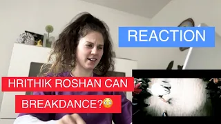 DANCER REACTS HRITHIK ROSHAN - FIRE KATE SONG *breakdance moves*