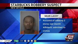 Suspect in Starbucks robberies has long criminal history