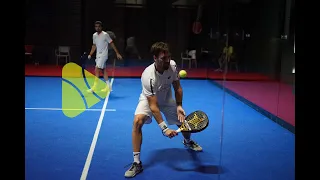 Premier Padel Madrid. Aris Patiniotis y Rubén Rivera contra Roger Aromi y  Mario Cerezo.