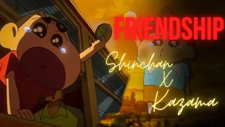 Shinchan and Kazama friendship edit video || Tera Yaar Hoon Mai | Arijit Singh | PKS CROWN