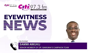 Sammi Awuku speaks on Bawumia's campaign, drama over nursing trainee allowances | EWN