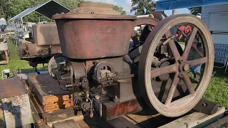 Hit & Miss farm engines in action at the NY Steam Engine Assn. (2023)