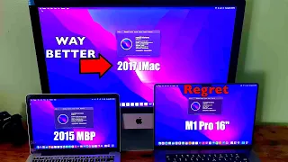 16” M1 MacBook Pro VS 2017 IMac & 2015 MacBook Pro Final Cut Pro