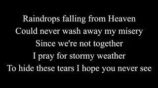 Gregorian- Crying in the rain (lyrics)