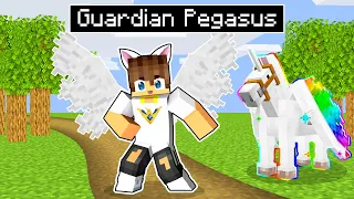 Playing As A GUARDIAN PEGASUS In Minecraft