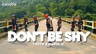 Don't Be Shy  - Tiesto, KAROL G | Dance Workout | FITNESS GROOVY