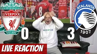 LIVERPOOL 0-3 ATALANTA LIVE REACTION...